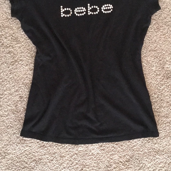 Crystal Bebe top with sexy, caging neckline - Picture 3 of 4